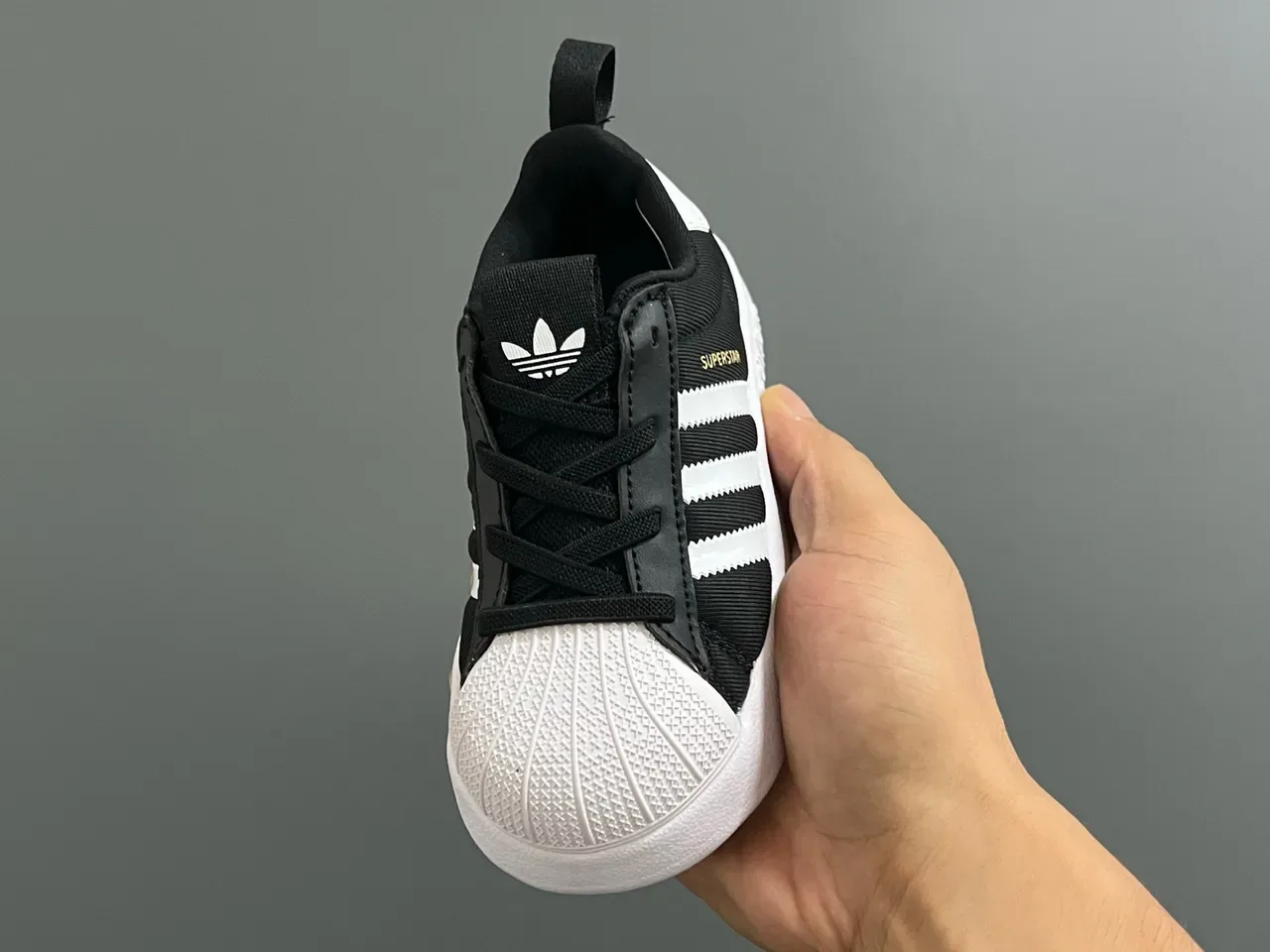 Adidas Superstar Red White Kids Lifestyle Sneakers 10