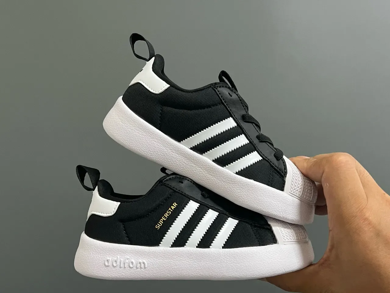 Adidas Superstar Red White Kids Lifestyle Sneakers 15