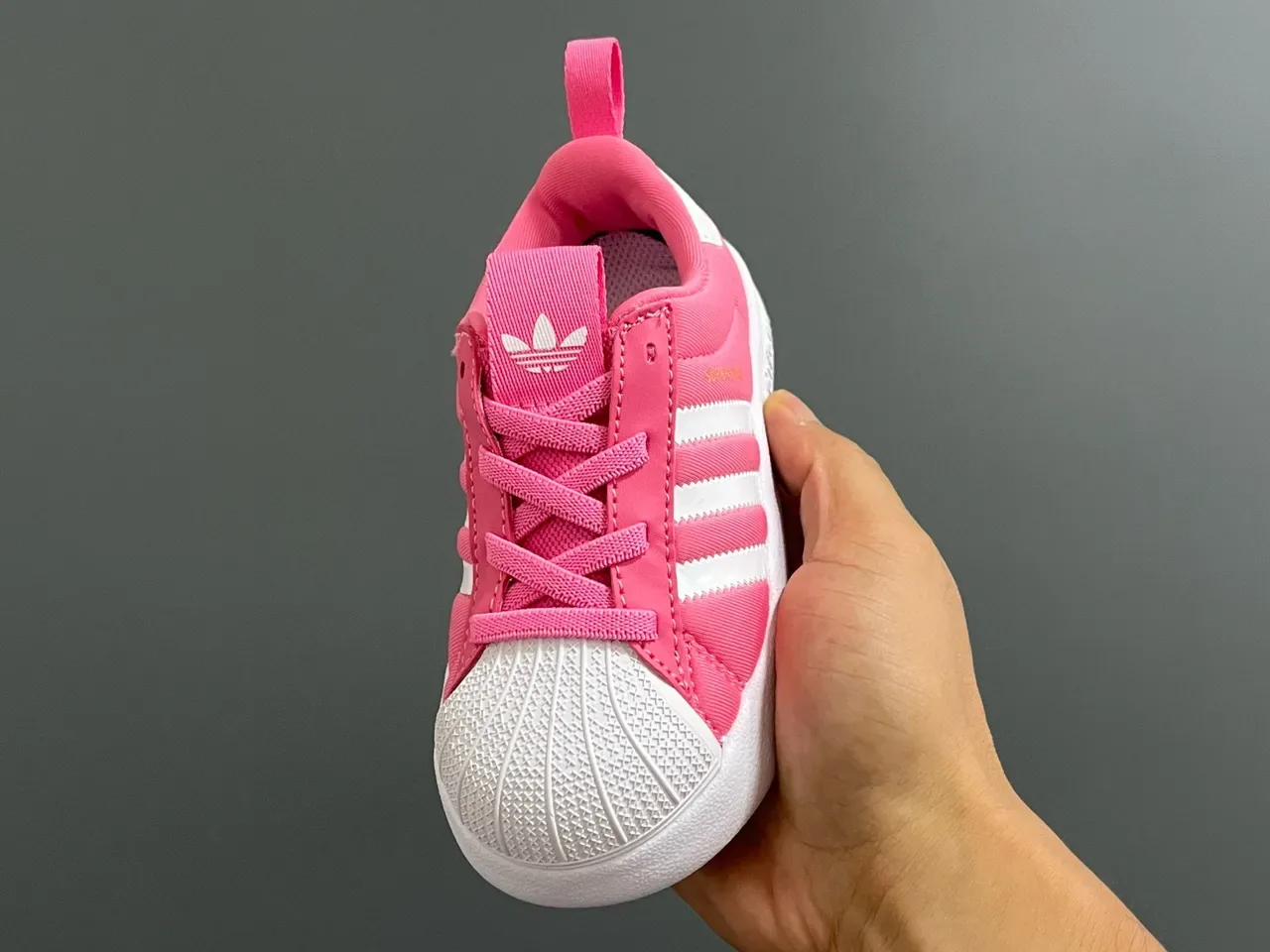 Adidas Superstar Red White Kids Lifestyle Sneakers 19