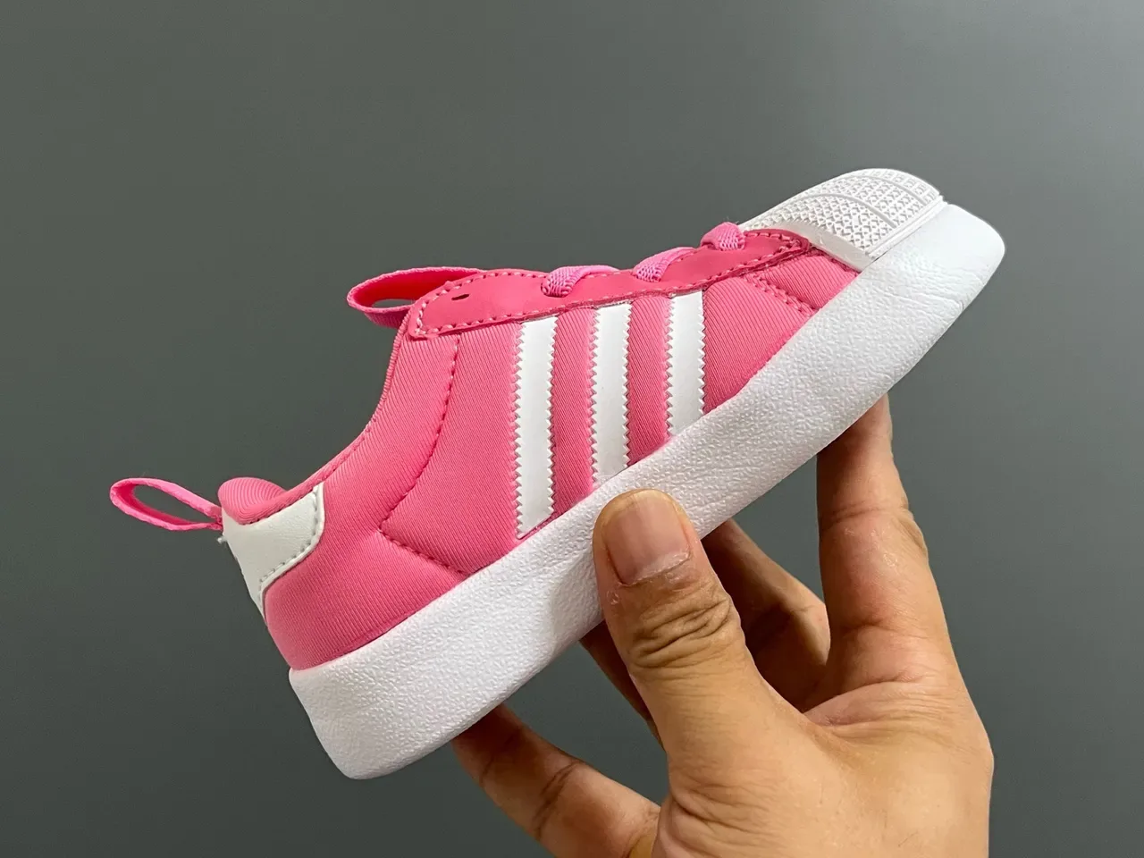 Adidas Superstar Red White Kids Lifestyle Sneakers 20