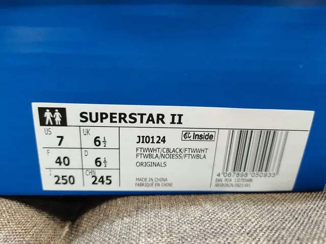 Adidas Superstar White and Black Lifestyle Sneakers 2