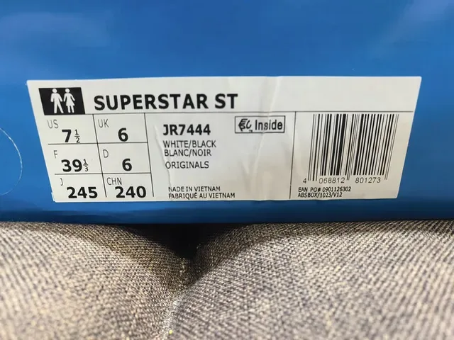 Adidas Superstar White Black Lifestyle Sneakers 12