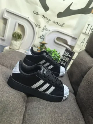 Adidas Superstar White Black Lifestyle Sneakers 19