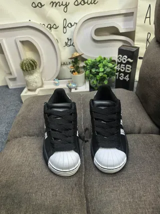 Adidas Superstar White Black Lifestyle Sneakers 20