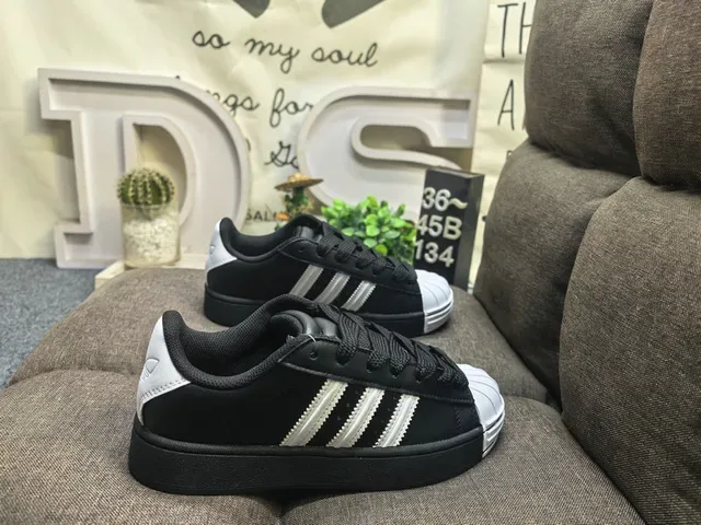 Adidas Superstar White Black Lifestyle Sneakers 21