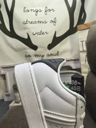 Adidas Superstar White Black Lifestyle Sneakers 23