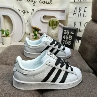 Adidas Superstar White Black Lifestyle Sneakers