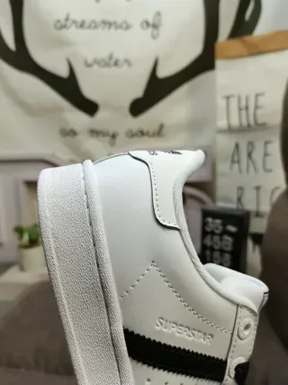 Adidas Superstar White Black Chaussures Lifestyle 3