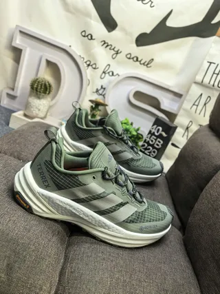 Adidas Terrex Two GORE-TEX Beige Running Shoes 9