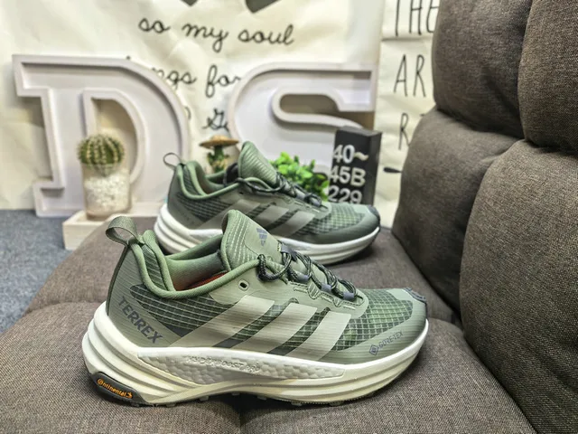 Adidas Terrex Two GORE-TEX Beige Running Shoes 11