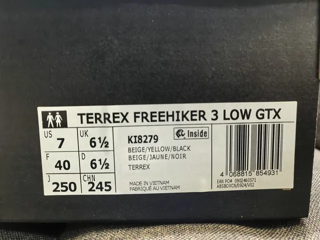 Adidas Terrex Two GORE-TEX Beige Running Shoes 22