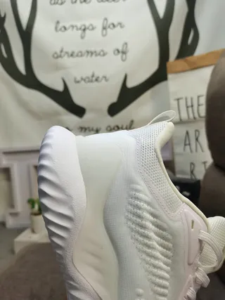 Adidas White and Black Running Shoes 3