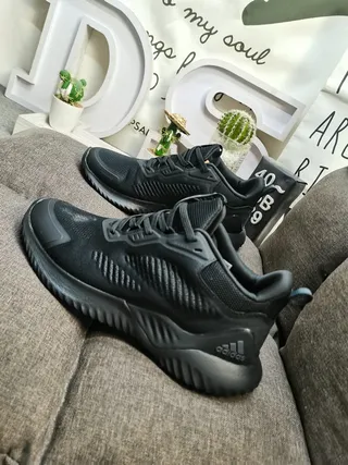 Adidas White and Black Running Shoes 17