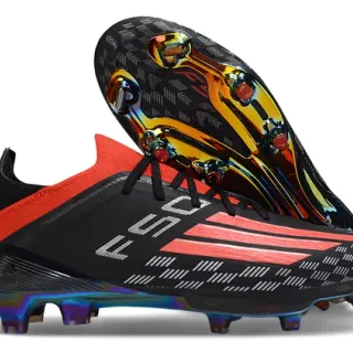 Adidas X Black Red Low-Cut Sock-Fit Collar Firm-Ground Soccer Shoes