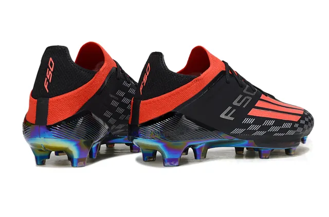 Adidas X Black Red Low-Cut Sock-Fit Collar Firm-Ground Soccer Shoes 5