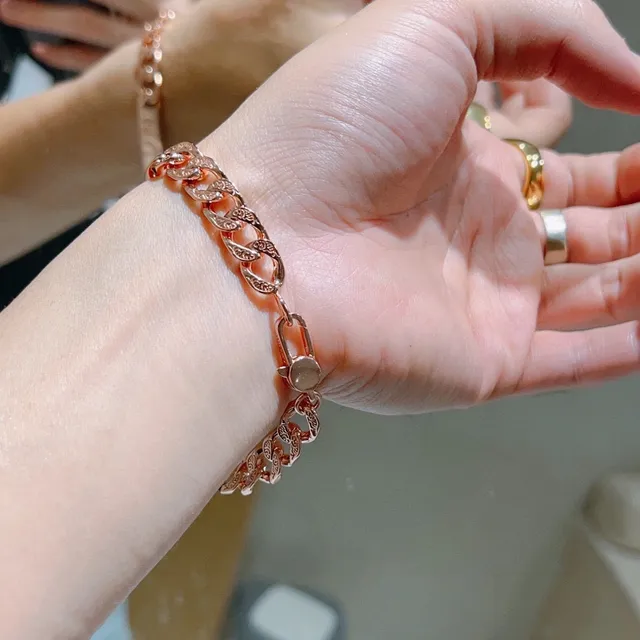 Adidas x Gucci Curb Chain Engraved Bracelet 2