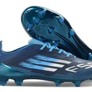 Adidas X Speedflow Blue and Silver Firm-Ground Soccer Shoes