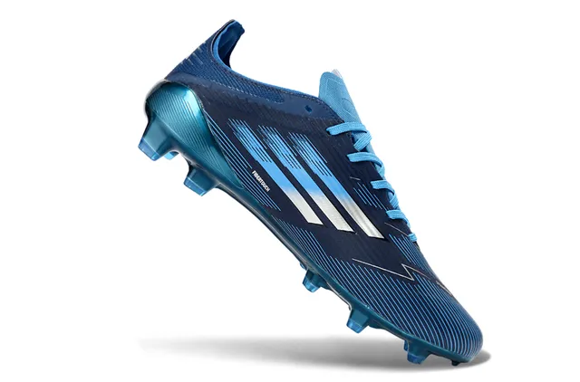 Adidas X Speedflow Blue and Silver Firm-Ground Soccer Shoes 2