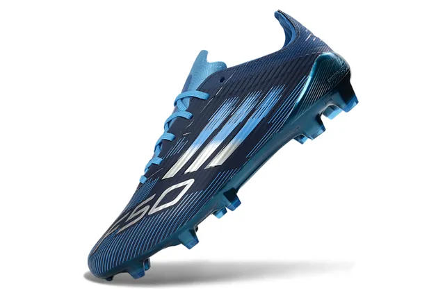 Adidas X Speedflow Blue and Silver Firm-Ground Soccer Shoes 3
