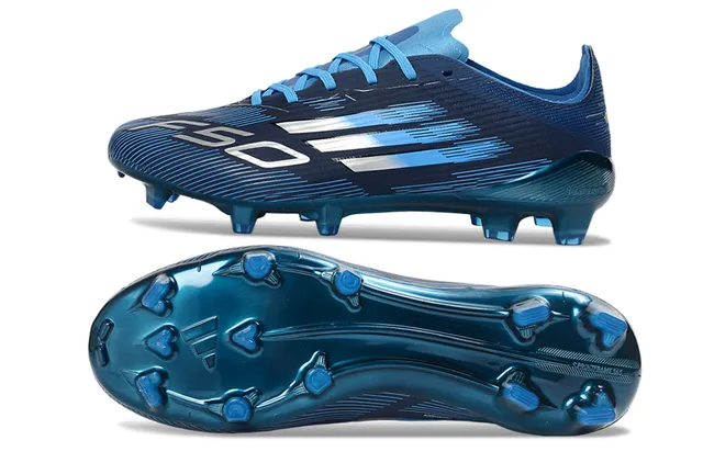 Adidas X Speedflow Blue and Silver Firm-Ground Soccer Shoes 7