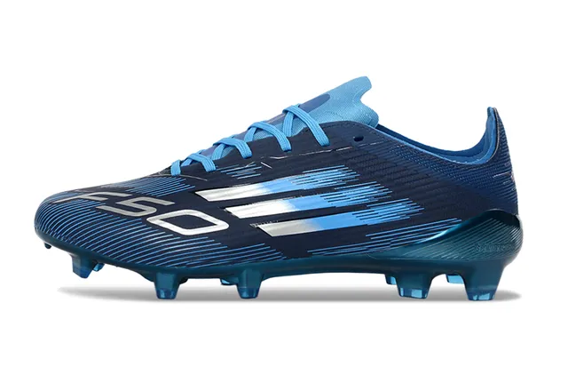 Adidas X Speedflow Blue and Silver Firm-Ground Soccer Shoes 8