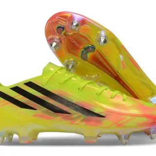 Adidas X Speedflow Hyperfast Neon Yellow Iridescent Firm-Ground Soccer Shoes