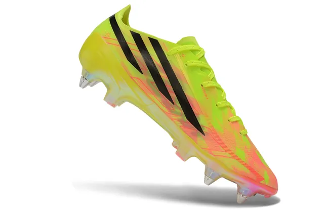 Adidas X Speedflow Hyperfast Neon Yellow Iridescent Firm-Ground Soccer Shoes 2