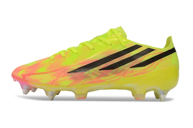 Adidas X Speedflow Hyperfast Neon Yellow Iridescent Firm-Ground Soccer Shoes 7