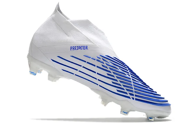 Adidas X Speedflow Blancos Azules Holográficos Firm-Ground Zapatos de Fútbol 10