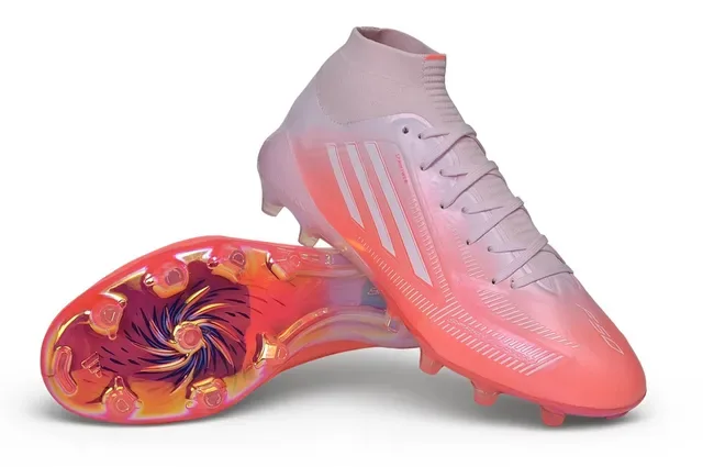 Adidas X Speedportal ইরিডেসেন্ট পিঙ্ক অরেঞ্জ ফার্ম-গ্রাউন্ড সকার জুতো 4