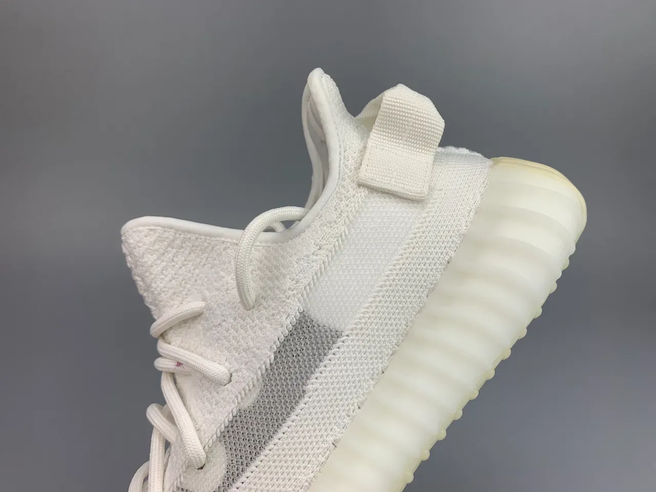 Adidas Yeezy Boost 350 V2 White Lifestyle Sneakers 5