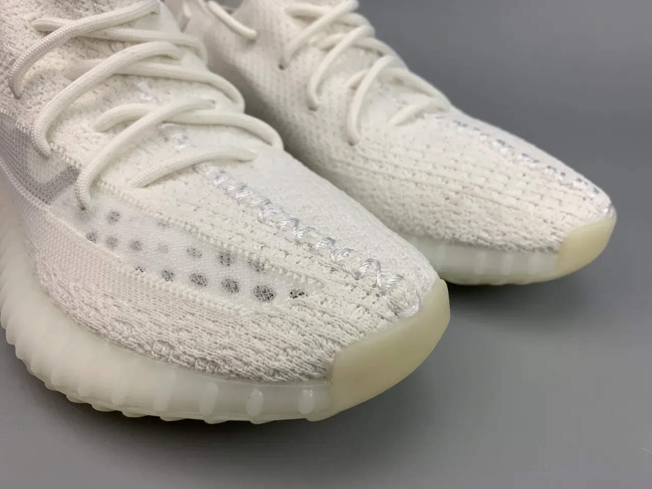 Adidas Yeezy Boost 350 V2 White Lifestyle Sneakers 8