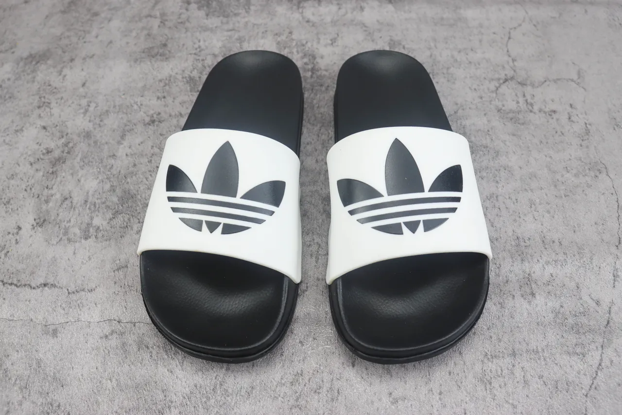 Adidas Yeezy Slide Black and White Slippers 2