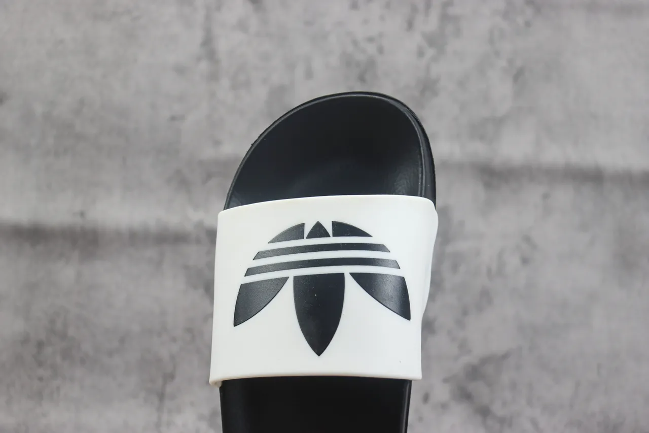 Adidas Yeezy Slide Black and White Slippers 5