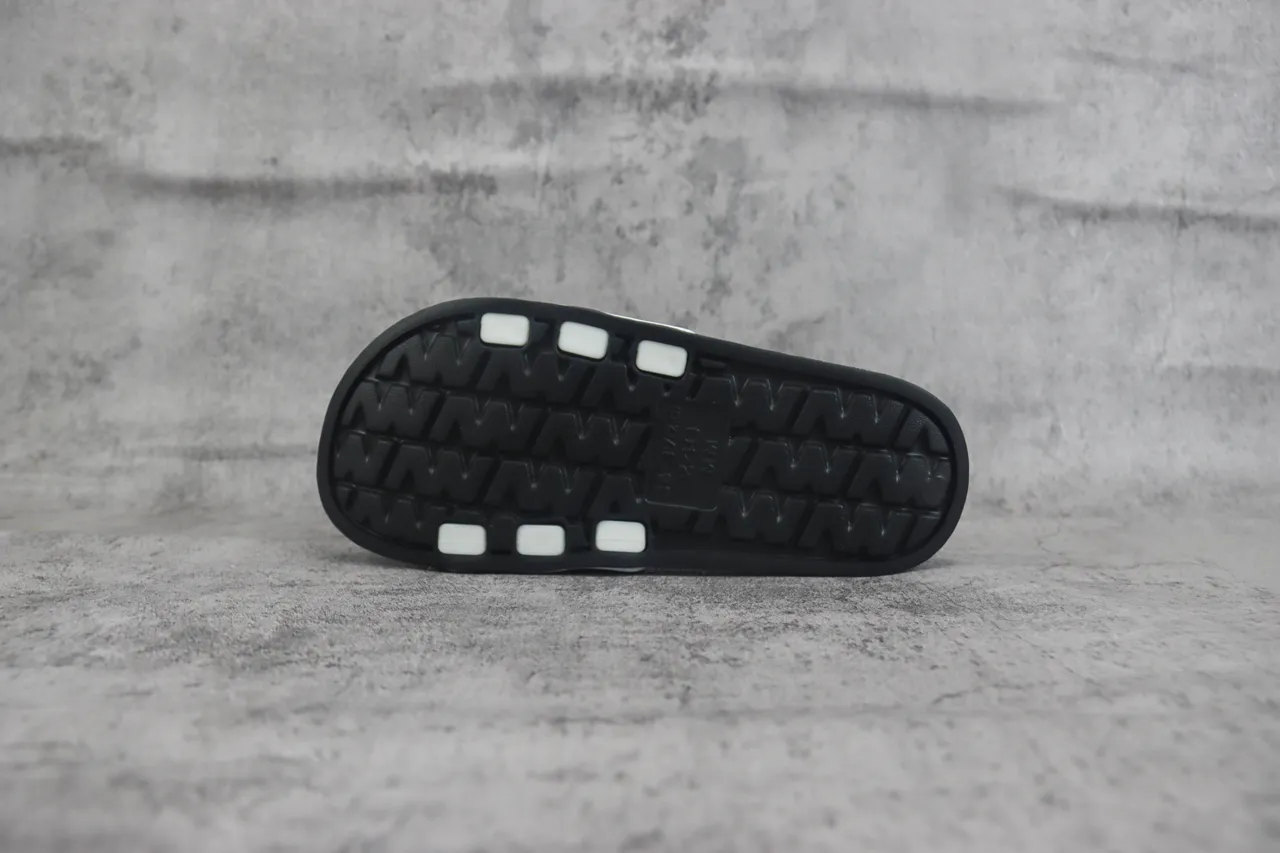 Adidas Yeezy Slide Black and White Slippers 6