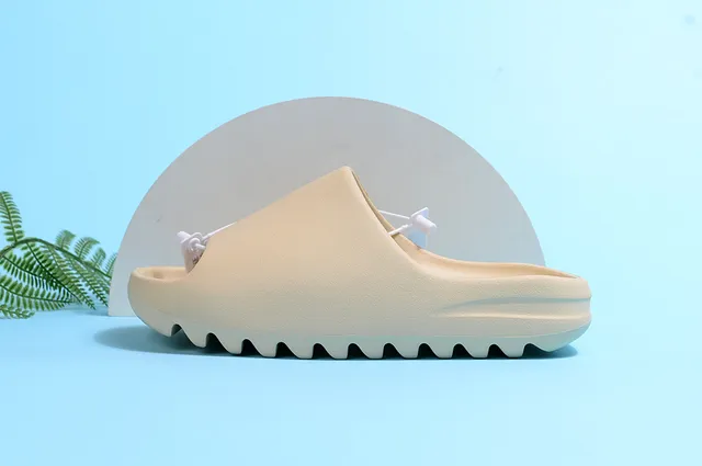 Adidas Yeezy Slide Rice White Matte Slippers 7