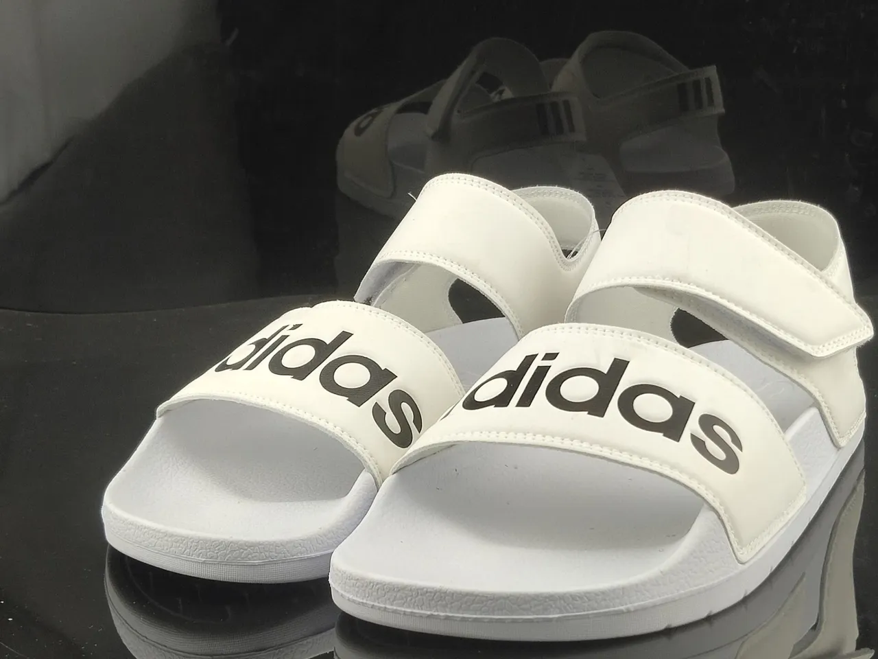 Adidas Yeezy Slide Sandales Casual Blanches 2