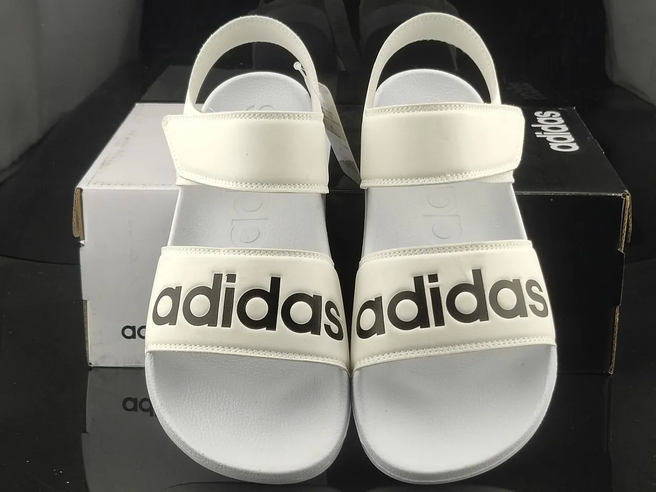 Adidas Yeezy Slide Sandales Casual Blanches 5