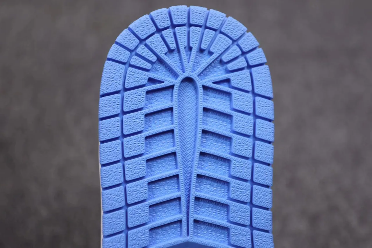 Air Jordan 1 Blue White High-Top Perforated Toe Basketball Shoes 7