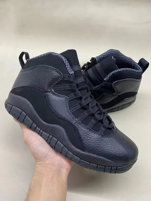 Air Jordan 10 Beige and Off-White Suede Basketball Shoes 3