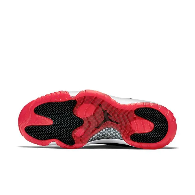 Air Jordan 11 Black Red Basketball Shoes 5