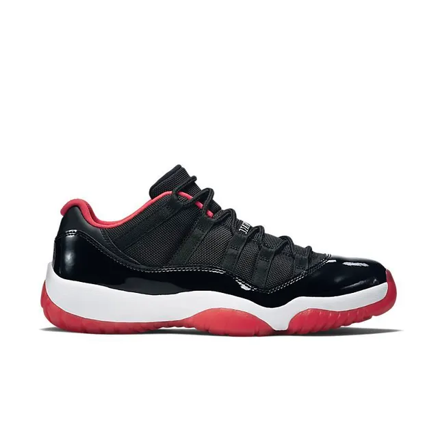 Air Jordan 11 Black Red Basketball Shoes 6