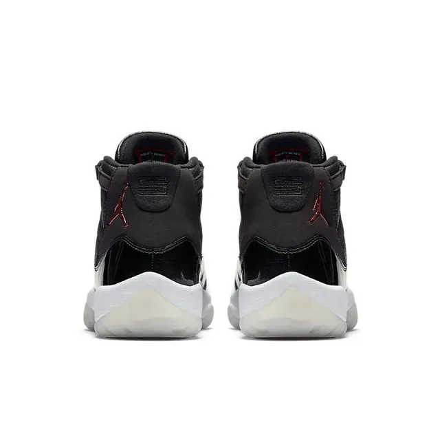 Air Jordan 11 Tênis de Basquete Preto Branco 2