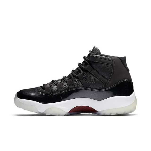 Air Jordan 11 Tênis de Basquete Preto Branco 5