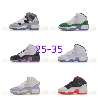 Air Jordan 11 Gray White Navy Red Light Blue Basketball Shoes