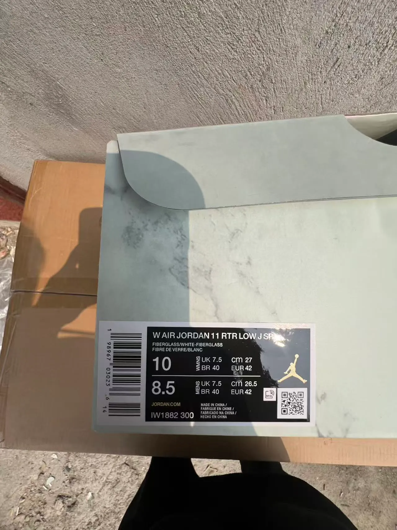 Air Jordan 11 White Mint Green Basketball Shoes 10