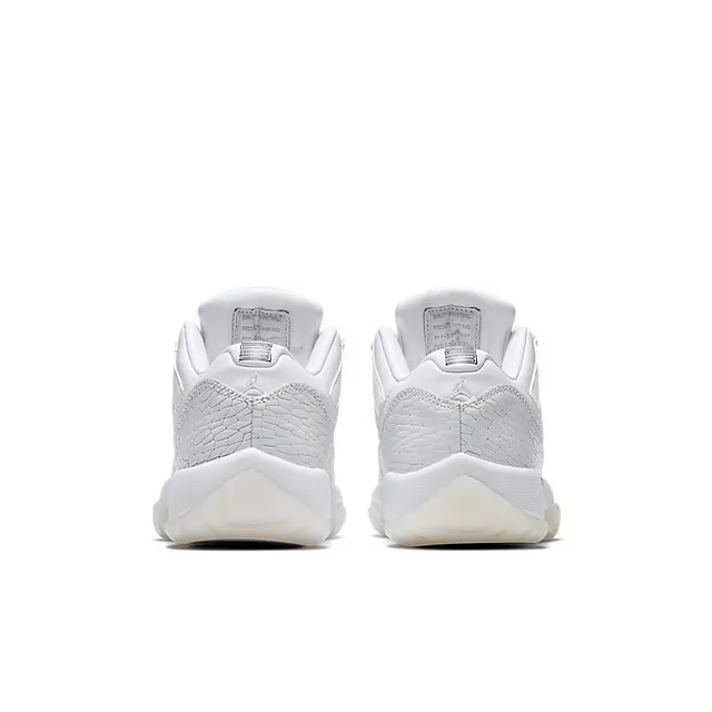 Air Jordan 11 White Textured Upper Basketball Shoes 2