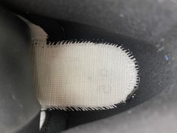 Air Jordan 12 Branco Preto Dourado Lace Lock Tênis de Basquete 8