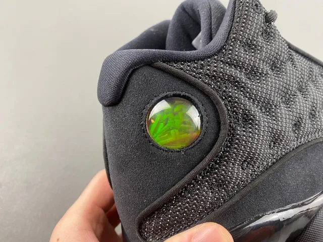 Air Jordan 13 Black Green Jumpman Basketball Shoes 2