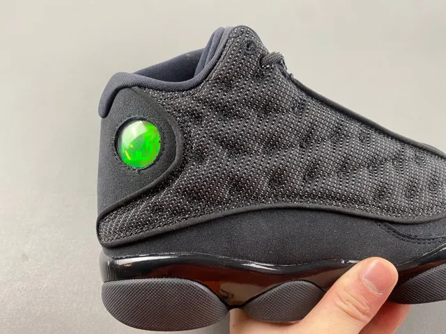 Air Jordan 13 Black Green Jumpman Basketball Shoes 3